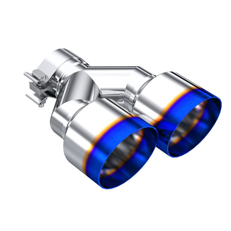T5178BE Exhaust Tip 2.5 in. Inlet Burnt End