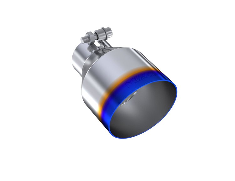 T5191BE Exhaust Tip Single Wall 4.5 in. OD. 2.5 in. Inlet Burnt End
