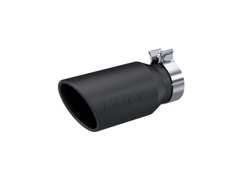 T5196BLK Exhaust Tip 4.5 in. OD 3.2 in. Inlet 10 in. in Length Black