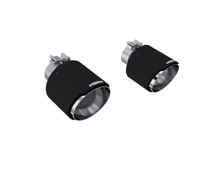 T5202CF Exhaust Tip Dual Wall 5 in. OD. 2.125 in. Inlet, Carbon Fiber Fits Select Toyota 86, GR86, Subaru BRZ