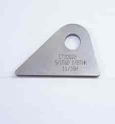 4130 1/8in THK 5/16in HOLE 11/16in HT STRAIGHT CHASSIS TAB - QTY 20