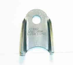 4130 1/8in THK 3/8in HOLE 3/16in HT 1 1/4 TUBE BENT CHASSIS TAB - QTY 20