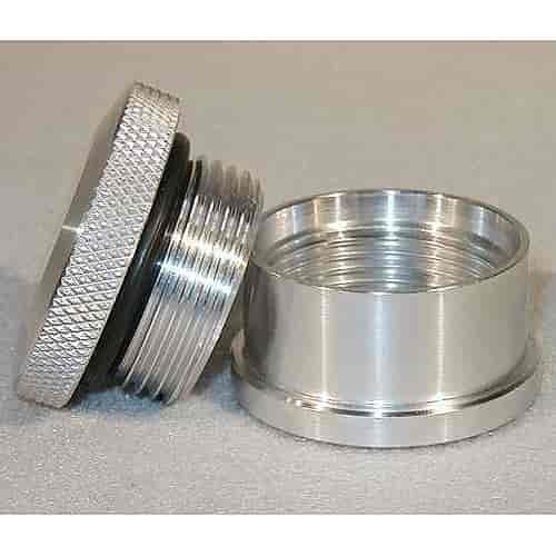 Weld-In Cap and Bung 1-3/4" Diamater