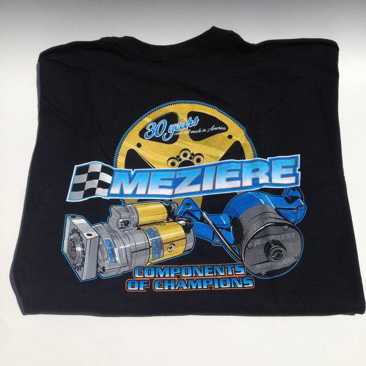 MEZIERE BLACK T-SHIRT ADULT MEDIUM