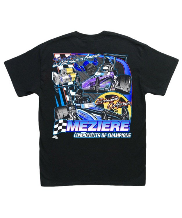 MEZIERE DRAGSTERS BLACK T