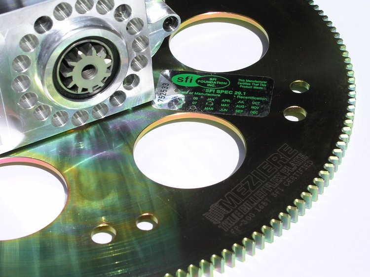 Starter and Flexplate Combo Kit for Small and Big Block Chevy [168 Tooth]