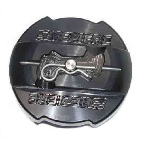 Locking Radiator Safecap 16 lbs Black Anodized
