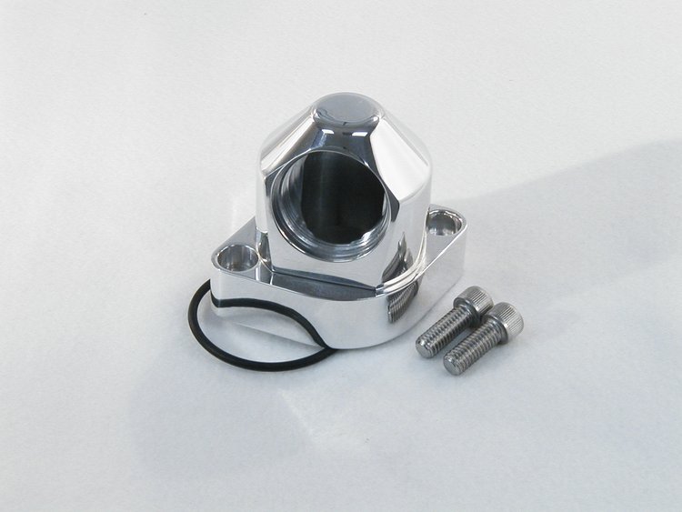 360-Degree Swivel Thermostat Housing Small Block & Big Block Chevy / Big Block Chrysler