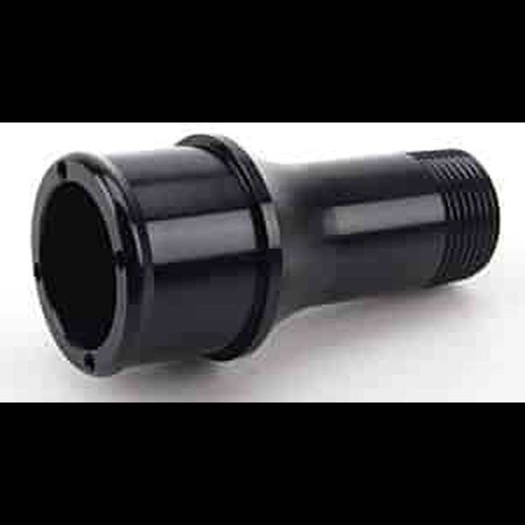 1" NPT Extended Fitting 1-3/4" Smooth Hose Fitting