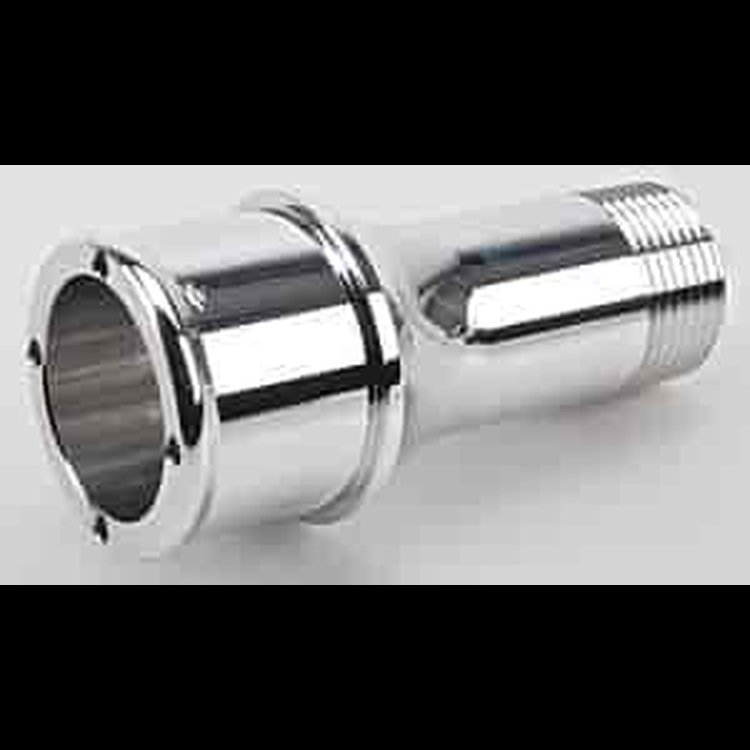 1" NPT Extended Fitting 1-3/4" Smooth Hose Fitting