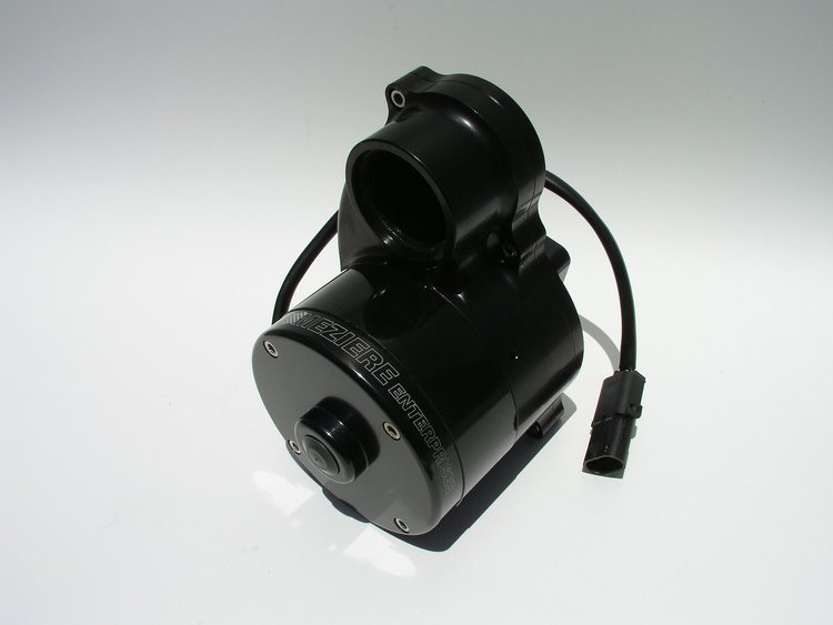LIGHTWEIGHT SINGLE OUTLET - H/F RADIATOR MOUNT PUMP W/ WELD ON PLATE
