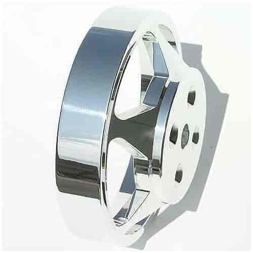 Water Pump Pulley Serpentine Belt Pulley for Reverse Rotation Pump