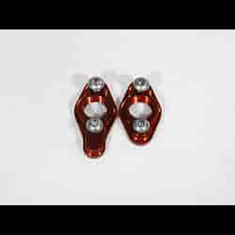 SMALL BLOCK CHEVY ADAPTERS PAIR CHROME