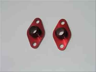 DRCE WATER PUMP PORT ADAPTERS -16AN MALE- PAIR BLACK