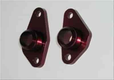 LS-1 BLOCK ADAPTERS - 12AN FEMALE - PR CHROME