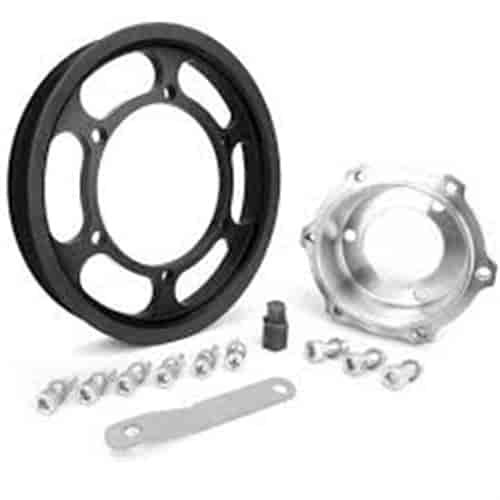 CRANK PULLEY HUB W/BOLTS
