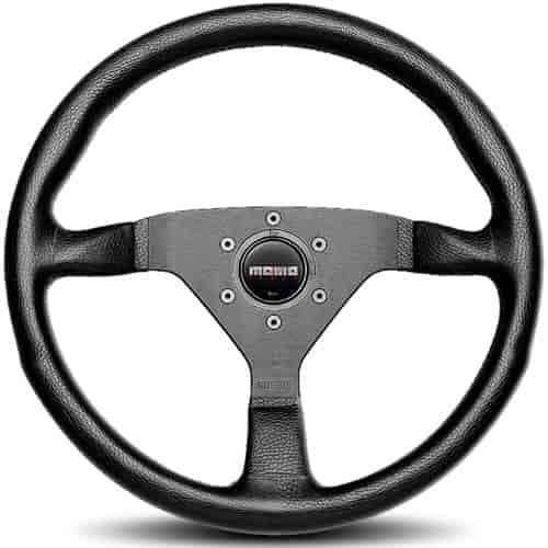 Monte Carlo Steering Wheel Black Leather