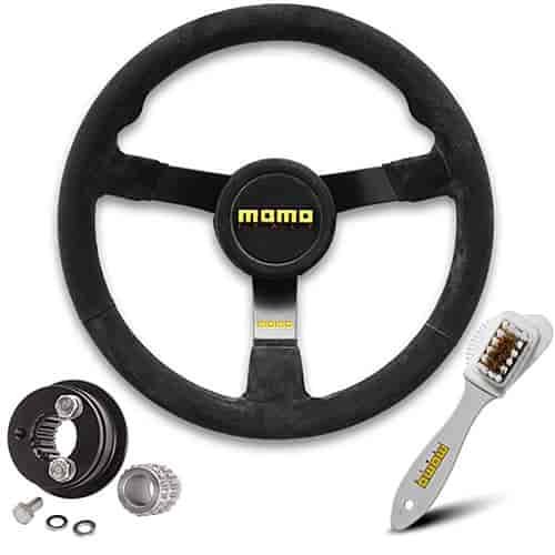 Mod N35 Steering Wheel Kit Includes Mod N35 Steering Wheel w/Black Suede Grip