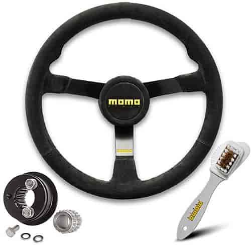 Mod N38 Steering Wheel Kit Includes Mod N38 Steering Wheel w/Black Suede Grip