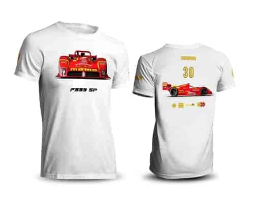 Ferrari F333 SP T-Shirt Color: White