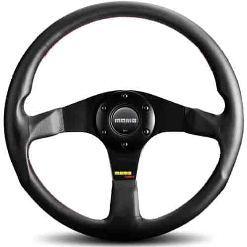 Tuner Steering Wheel Black Leather