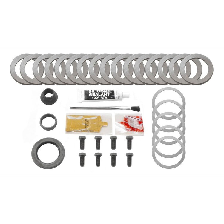 Ring And Pinion Installation Kit; Incl. Pinion-Carrier Shims/Pinion Nut/Ring Gear Bolts/Gear Marking