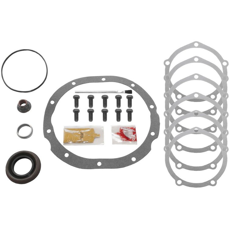 Ring And Pinion Installation Kit; Incl. Pinion-Carrier Shims/Pinion Nut/Ring Gear Bolts/Gear Marking
