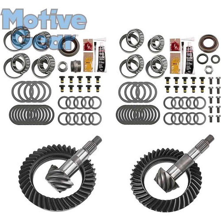 Complete Front and Rear Differential Kit 2007-16 Jeep Wrangler JK Rubicon