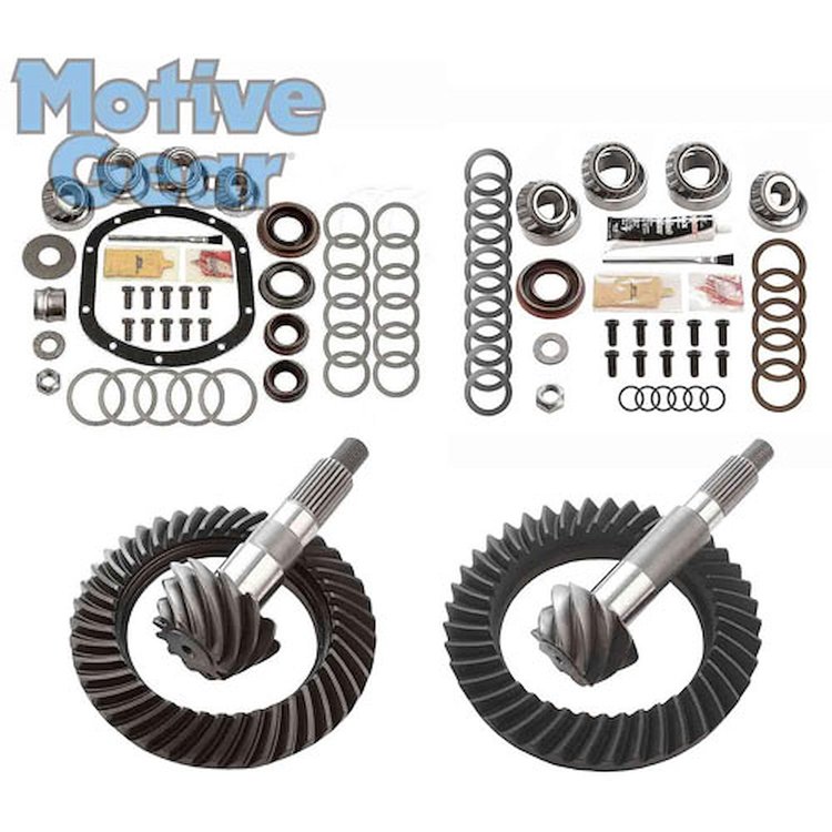 Complete Front and Rear Differential Kit 1997-06 Jeep Wrangler TJ Non-Rubicon