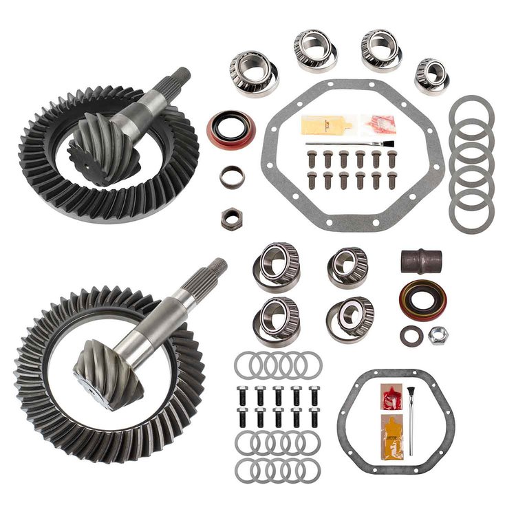 Complete Front and Rear Differential Kit 1994-2002 Dodge Ram 1500/2500