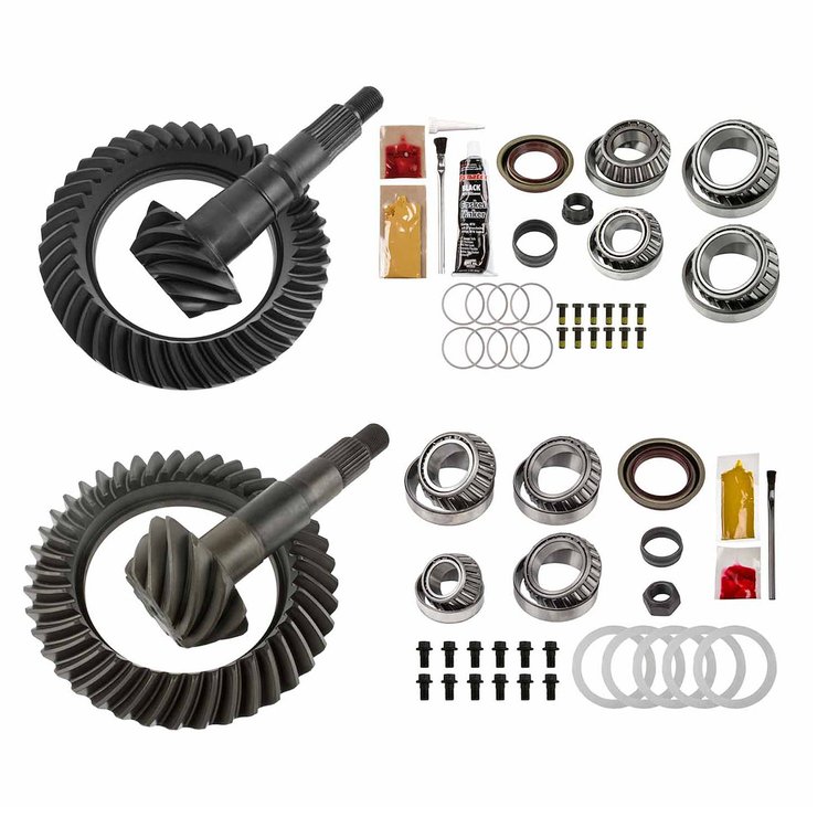 Complete Front and Rear Differential Kit 2011-2013 Dodge Ram 2500/3500