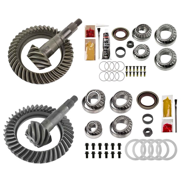 Complete Front and Rear Differential Kit 2014-2018 Dodge Ram 3500