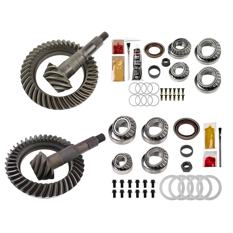 Complete Front and Rear Differential Kit 2014-2018 Dodge Ram 3500