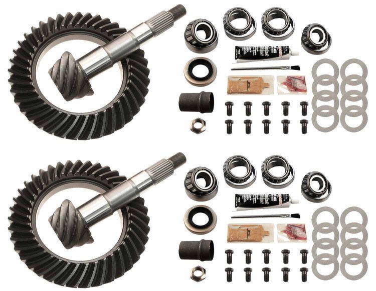 Complete Front and Rear Ring and Pinion Kit 1979-1985 Toyota Pickup 4-Cylinder, 1984-1985 Toyota 4Runner 4-Cylinder - 4.56 Ratio