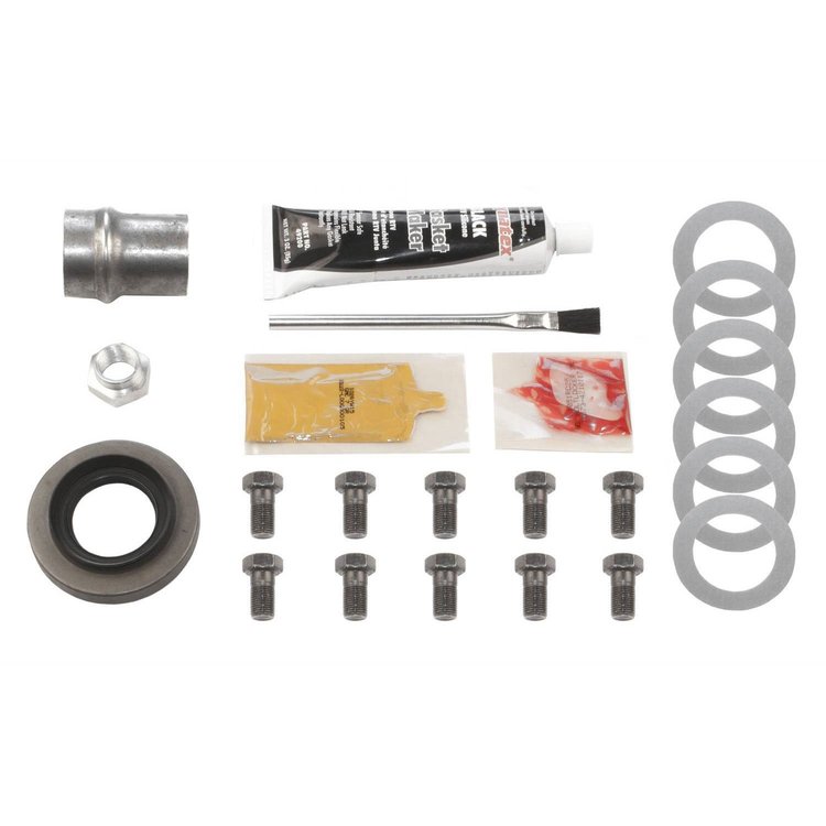 Ring And Pinion Installation Kit; Incl. Pinion-Carrier Shims/Pinion Nut/Ring Gear Bolts/Marking Comp