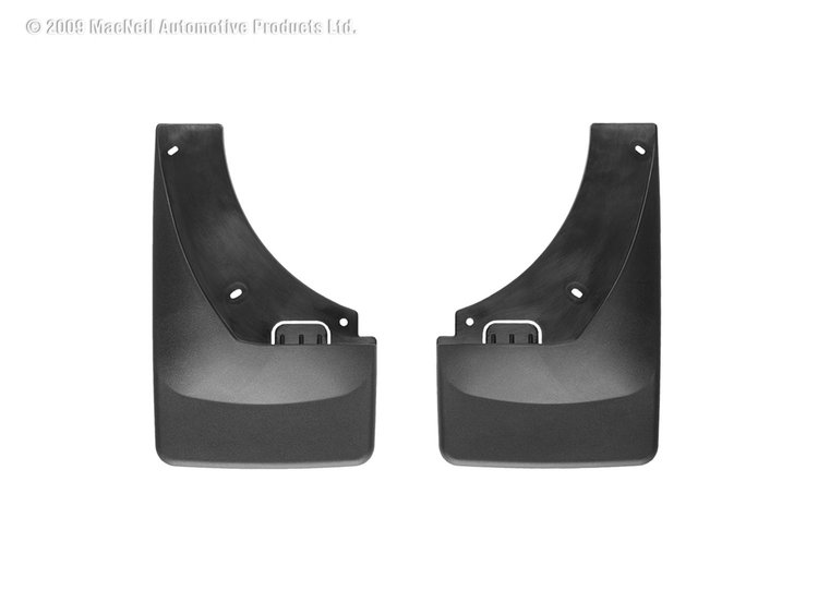 No-Drill Mud Flaps 2007-13 Chevy Avalanche & Cadillac Escalade EXT