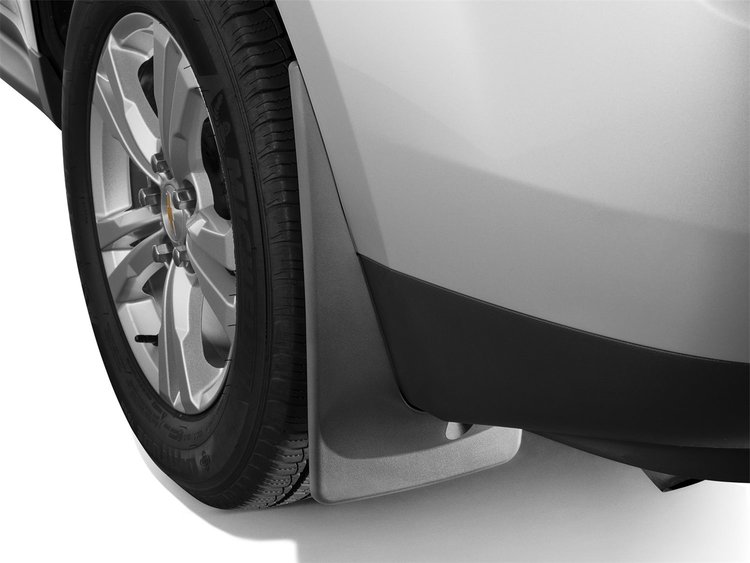NO DRILL MUDFLAPS BLACK CHEVROLET EQUINOX 2010-2016