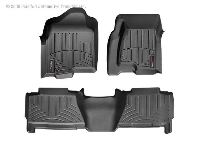 FRONT/REAR FLOORLINERS BL CADILLAC ESCALADE EXT 2002-2006