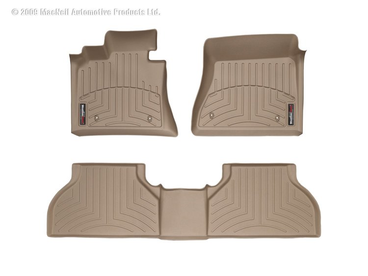 FRONT/REAR FLOORLINERS BL HONDA CIVIC 2014-2015 FITS COUPE ONLY