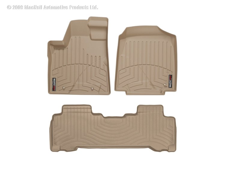 FRONT/REAR FLOORLINERS TA HONDA PILOT 2006-2008