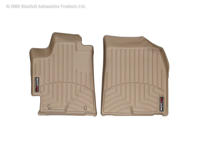 DigitalFit Front Floor Liners 2008-2013 Toyota Highlander except Hybrid