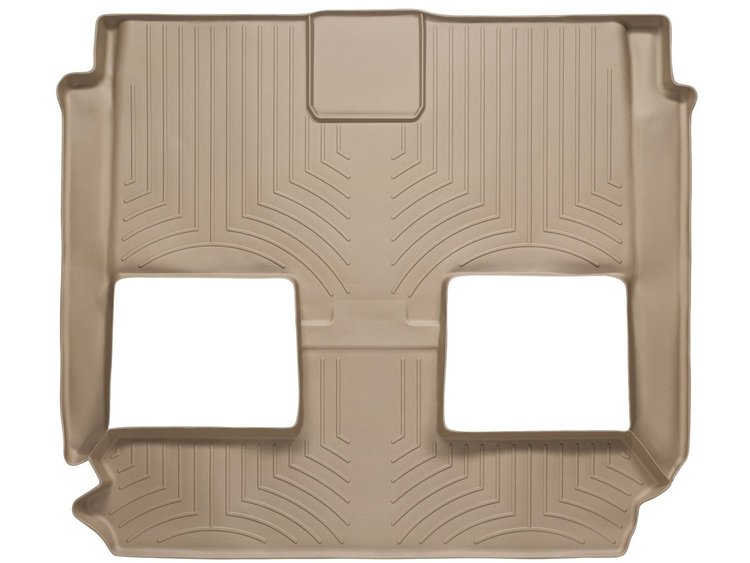 DigitalFit Backseat Floor Liner for 2008-2017 Dodge Grand Caravan/Chrysler Town and Country