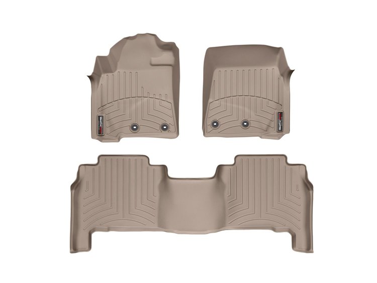 FRONT/REAR FLOORLINERS TA LEXUS LX 2012-2015 FITS VEHICLE WITH TWIST- STYLE RETENTION PINS
