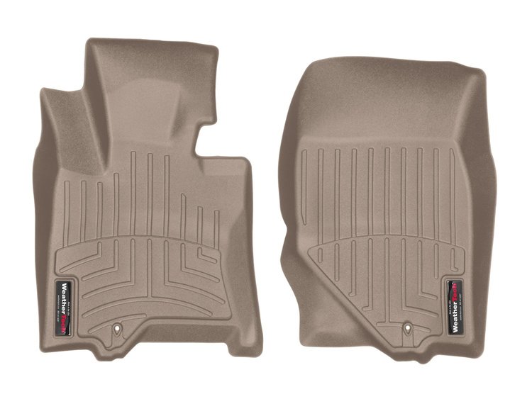 FRONT FLOORLINER TAN INFINITI EX35 2008-2013 AWD AND RWD