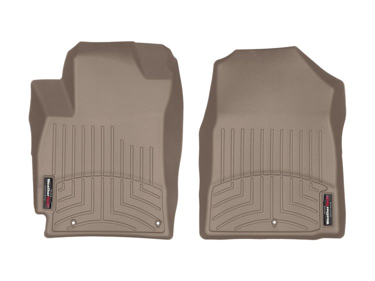Front FloorLiner Tan for Hyundai Elantra 2017-Sedan