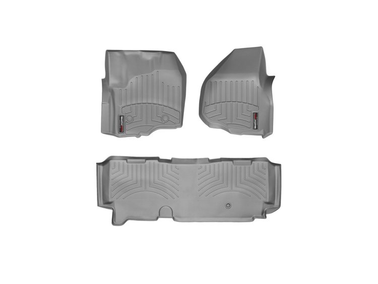 FRONT/REAR FLOORLINERS GR FORD F-250/F-350/F-450/F-550 2012-2016 DOES NOT FIT VEHICLES WITH THE MANU