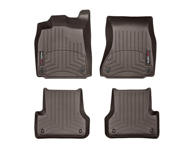 FRONT/REAR FLOORLINERS CO AUDI A6/S6/A7 2012-2017 TWO-PIECE REAR PART