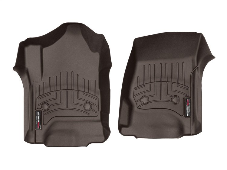 FRONT FLOORLINER COCOA CHEVROLET SILVERADO 1500 2014-2017 FITS VEHICLES WITH THE FLOOR-MOUNTED SHIFT