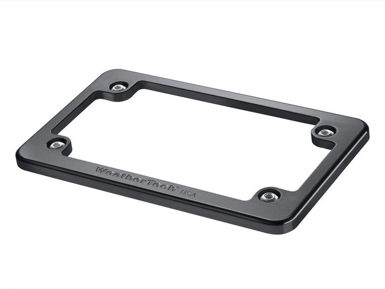 Motorcycle Billet Plate Frame - Black