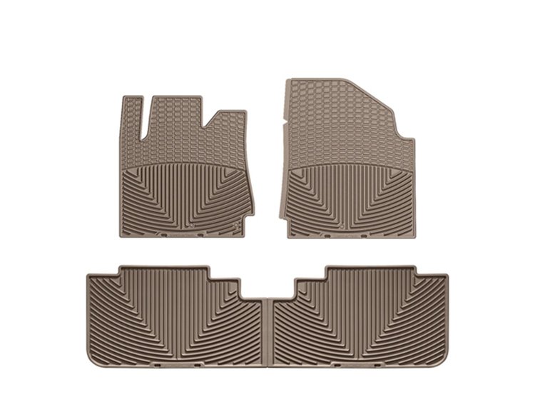 FRONT/REAR RUBBER MATS TA CADILLAC SRX 2010-2017